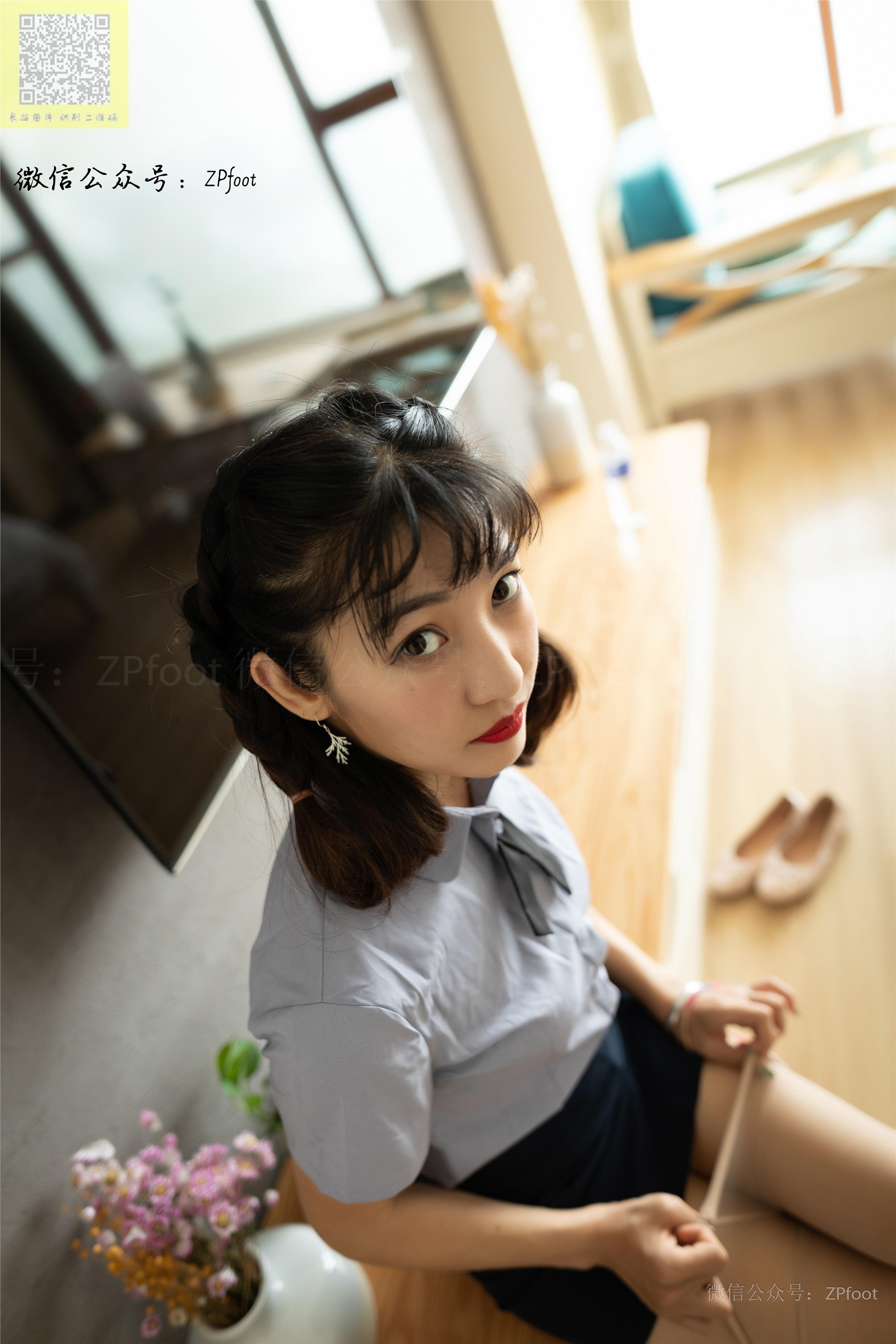 ISS山茶摄影 026 小雪丝袜正装